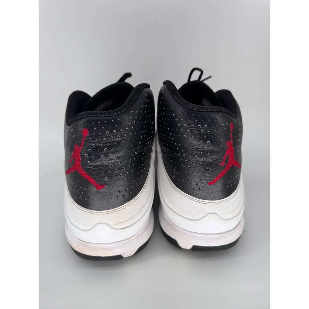 Jordan Rising High Basketball Shoes‎ Mens 17 Black White 819163-002